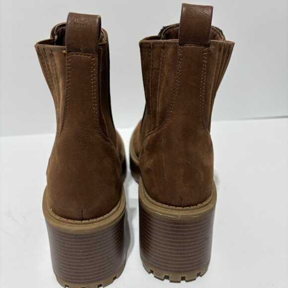Mia Women’s Lean, Brown Platform Boots, Size 9.5 M - Picture 4 of 5
